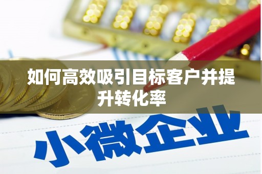 城固如何高效吸引目标客户并提升转化率