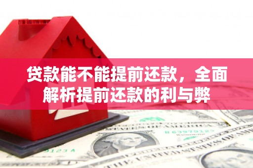 城固贷款能不能提前还款，全面解析提前还款的利与弊