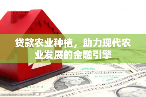 城固贷款农业种植，助力现代农业发展的金融引擎
