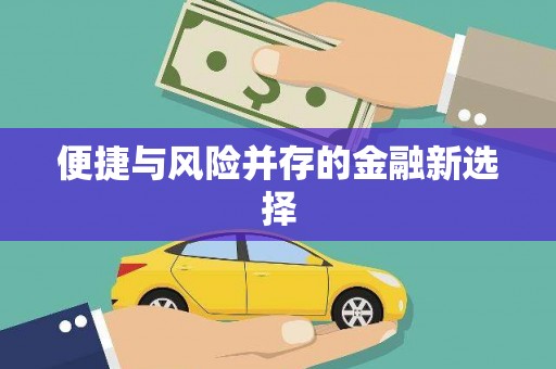 城固便捷与风险并存的金融新选择