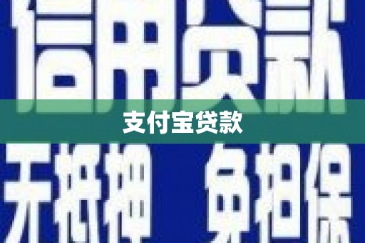 城固支付宝贷款